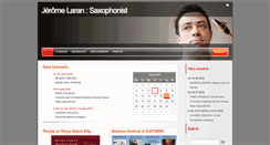 Desktop Screenshot of en.jeromelaran.fr
